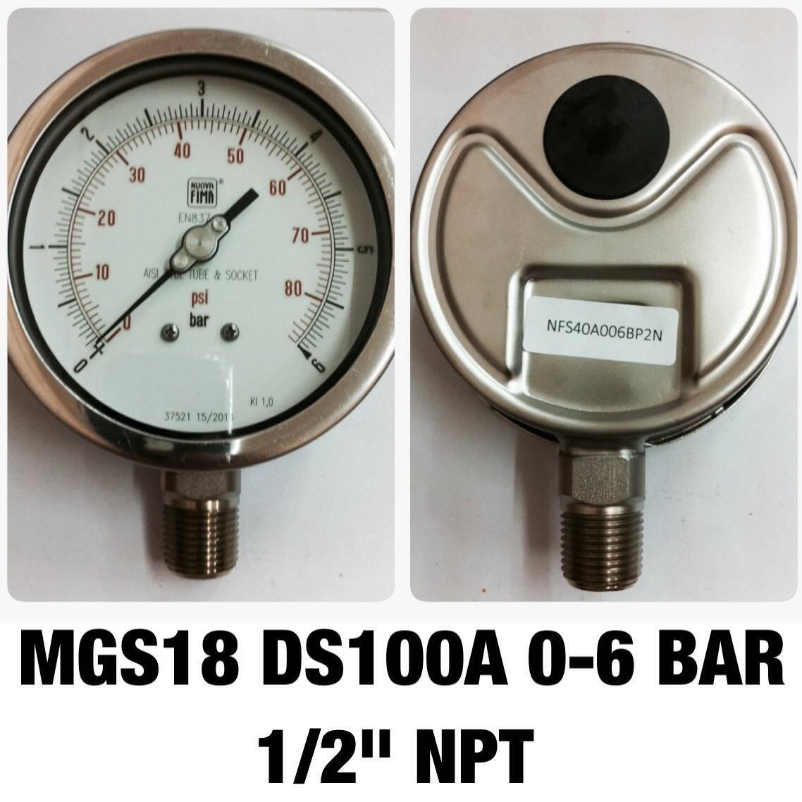 Pressure Gauge Nuova Fima